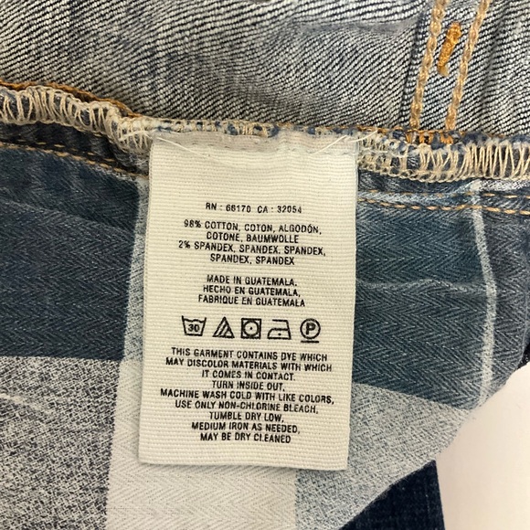 Pilcro and the Letterpress Women's Size 27 Tall Dark Wash Semi Bootcut Jeans - Picture 11 of 12